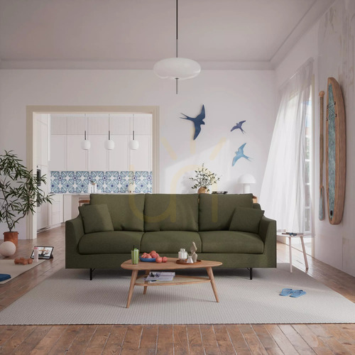 Prüfen ALFAMA Dreisitzer-Sofa – Green City Sofa