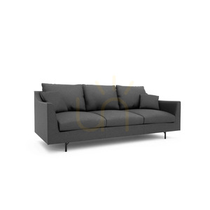 ALFAMA Dreisitzer-Sofa – City-Sofa in Dunkelgrau small 2