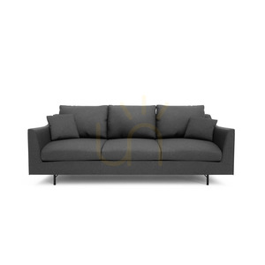 ALFAMA Dreisitzer-Sofa – City-Sofa in Dunkelgrau small 0