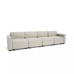 GRACIA 4-Sitzer-Modulsofa – Creme-Beige City Sofa small 2