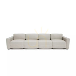 GRACIA 4-Sitzer-Modulsofa – Creme-Beige City Sofa small 0