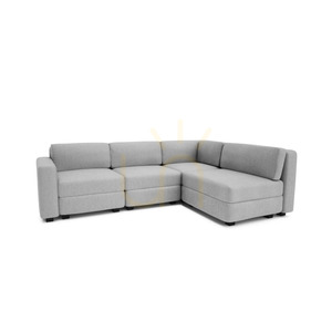 GRACIA 4-Sitzer-Ecksofa – „Gray City“-Sofa small 2