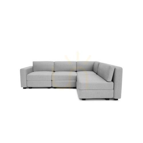 Prüfen GRACIA 4-Sitzer-Ecksofa – „Gray City“-Sofa