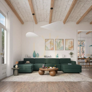 GRACIA Modulares Sofa – U-förmig, 180 x 340 x 180 cm – Green City Sofa small 1