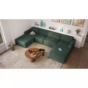 GRACIA Modulares Sofa – U-förmig, 180 x 340 x 180 cm – Green City Sofa small 5