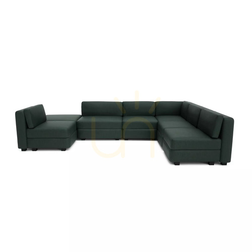 Prüfen GRACIA Modulares Sofa – U-förmig, 160 x 340 x 230 cm – Green City Sofa