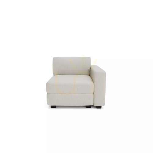 Prüfen GRACIA Modulares Sofa – Endmodul – Creme-Beige City Sofa