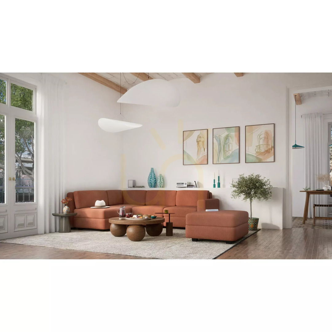 Vorschau GRACIA Modulares Sofa – Endmodul – Farbe: Terrakotta von City Sofa GRACIA Modulares Sofa – Endmodul – Farbe: Terrakotta von City Sofa