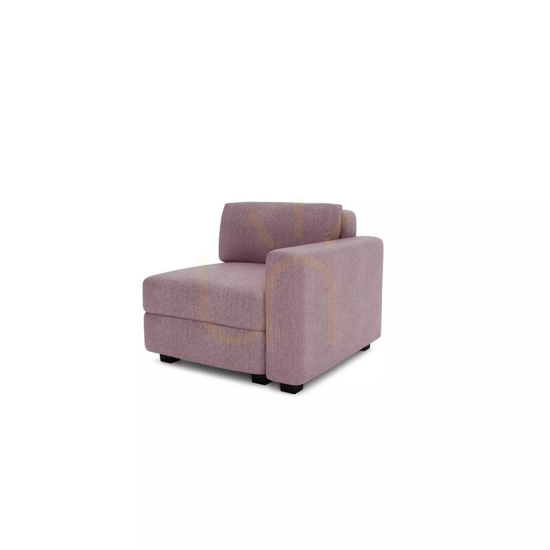 Anzeige GRACIA Modulares Sofa – Endmodul – Farbe: Gedämpftes Rosa von City Sofa GRACIA Modulares Sofa – Endmodul – Farbe: Gedämpftes Rosa von City Sofa
