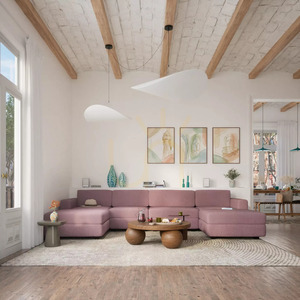GRACIA Modulares Sofa – Endmodul – Farbe: Gedämpftes Rosa von City Sofa 8 GRACIA Modulares Sofa – Endmodul – Farbe: Gedämpftes Rosa von City Sofa small 8