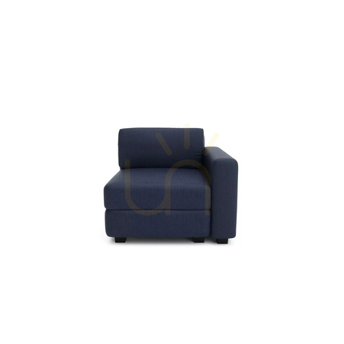 Prüfen GRACIA Modulares Sofa – Endmodul – City-Sofa in Dunkelblau
