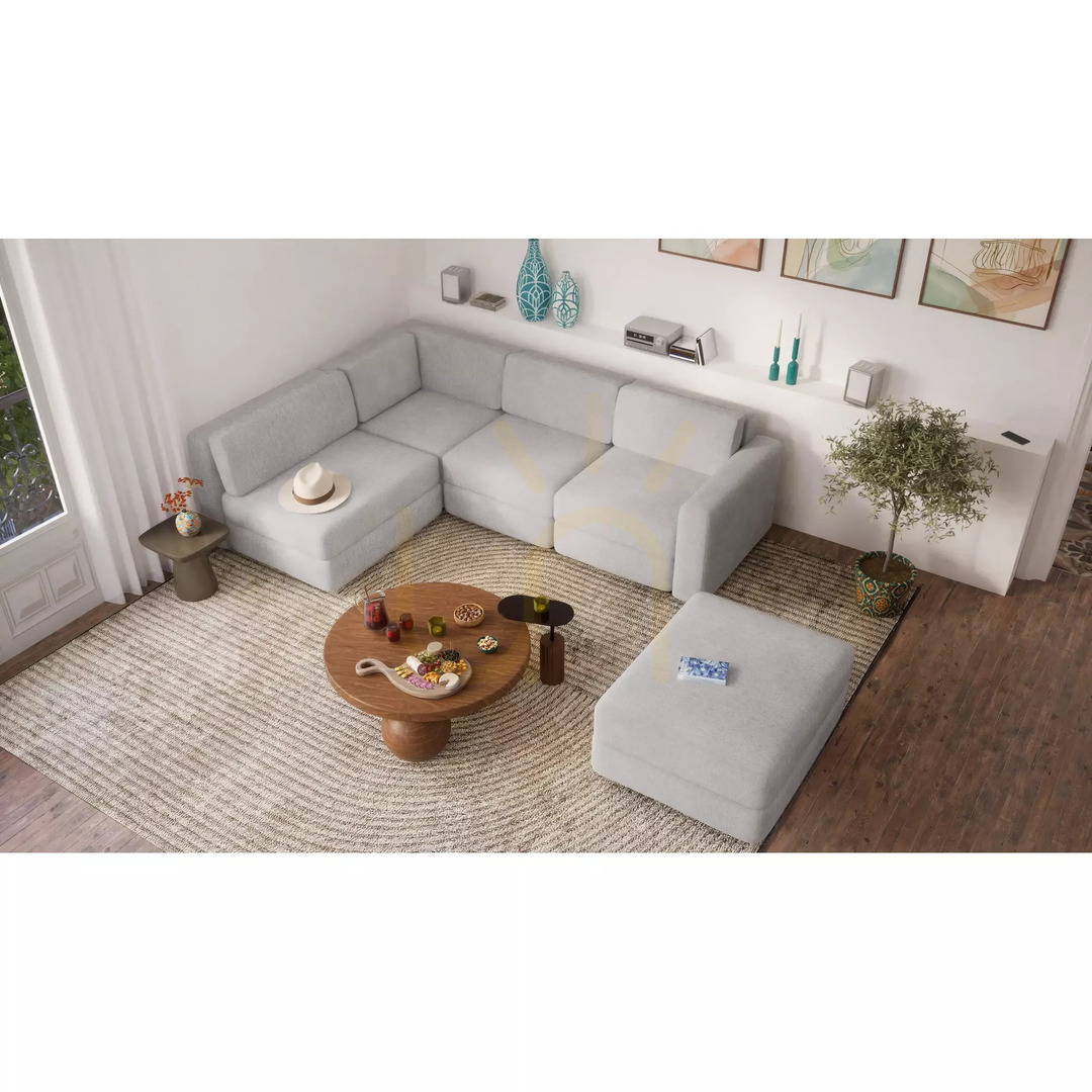 Prüfen GRACIA Modulares Sofa – Endmodul – City Sofa Grau GRACIA Modulares Sofa – Endmodul – City Sofa Grau