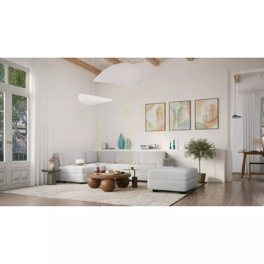 Aussicht GRACIA Modulares Sofa – Endmodul – City Sofa Grau GRACIA Modulares Sofa – Endmodul – City Sofa Grau