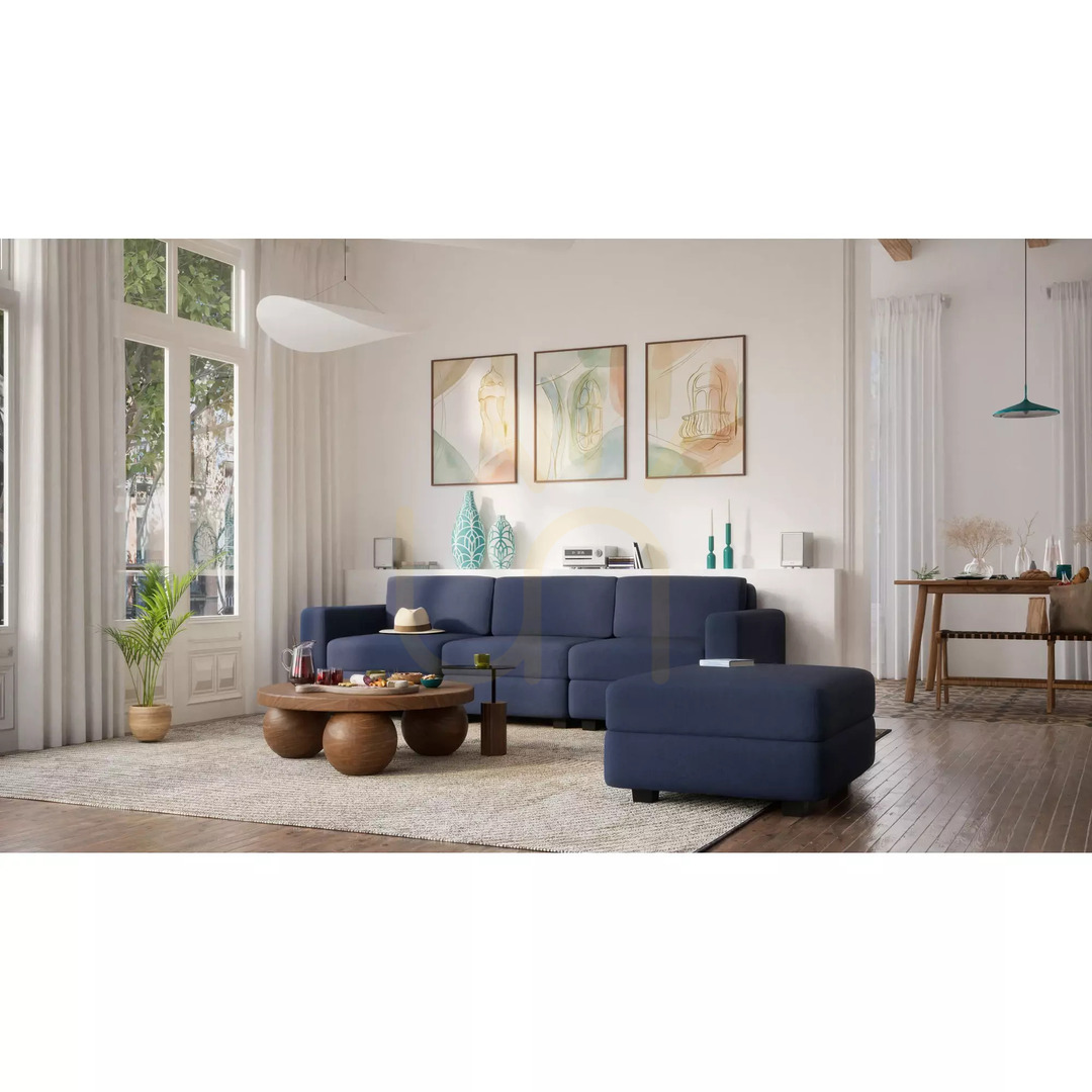 Anzeige GRACIA Modulares Sofa – Einzelmodul – Dunkelblaues City-Sofa GRACIA Modulares Sofa – Einzelmodul – Dunkelblaues City-Sofa