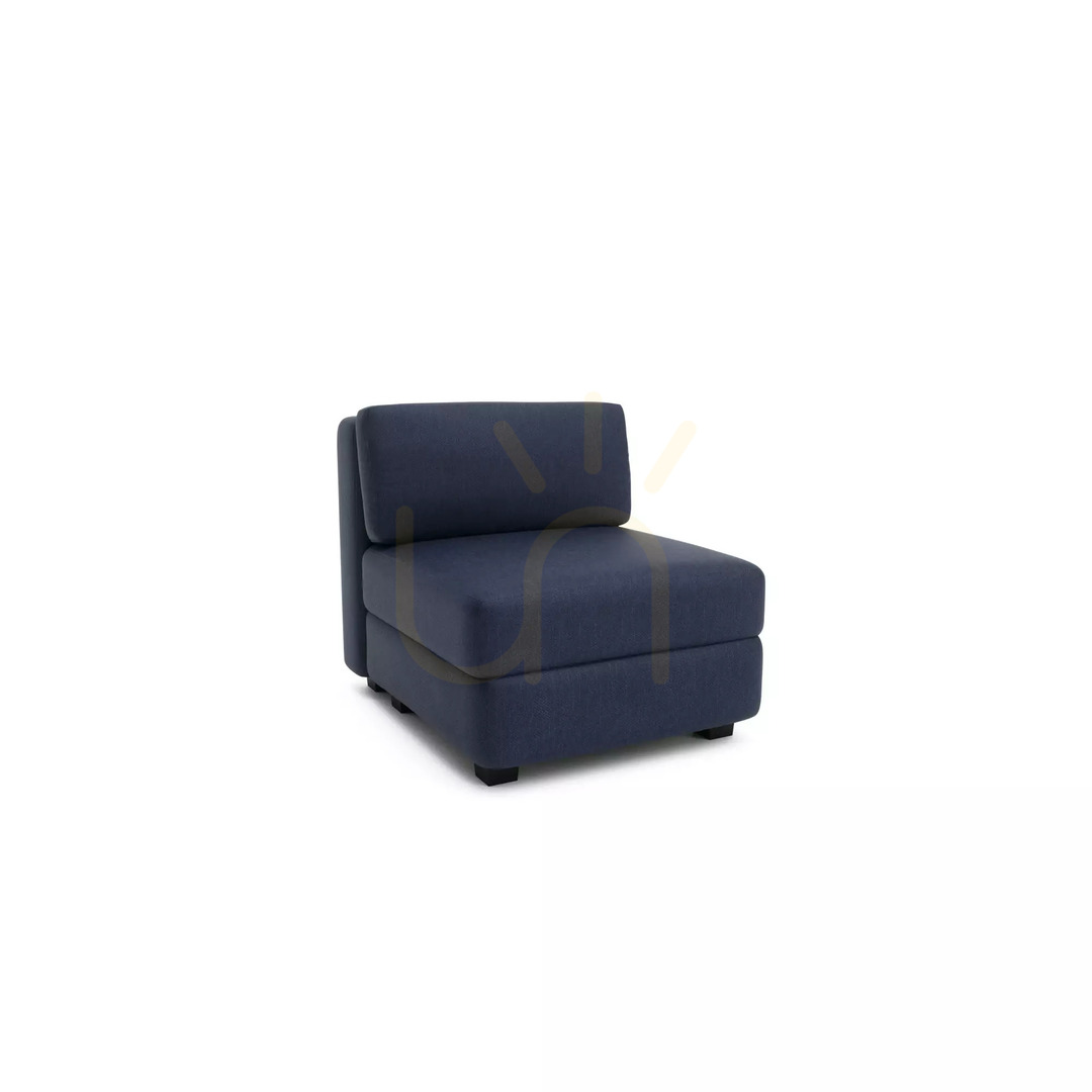 Vorschau GRACIA Modulares Sofa – Einzelmodul – Dunkelblaues City-Sofa GRACIA Modulares Sofa – Einzelmodul – Dunkelblaues City-Sofa