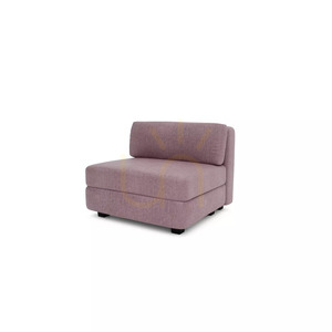 GRACIA Modulares Sofa – Großes Einzelmodul – Farbton „Muted Pink“ von City Sofa small 3