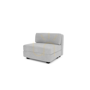 GRACIA Modulares Sofa – Großes Einzelmodul – City Sofa Grau small 3