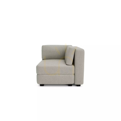 Prüfen GRACIA Modulares Sofa – Eckmodul – Beige-Graues City-Sofa