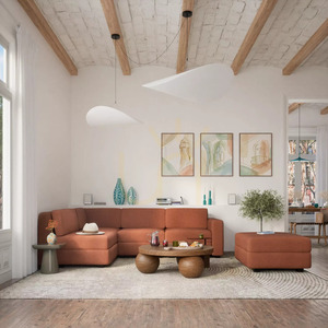 GRACIA Modulares Sofa – Eckmodul – Farbe: Terrakotta von City Sofa 5 GRACIA Modulares Sofa – Eckmodul – Farbe: Terrakotta von City Sofa small 5