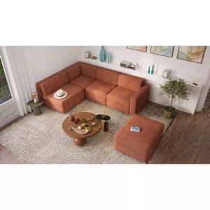 GRACIA Modulares Sofa – Eckmodul – Farbe: Terrakotta von City Sofa 6 GRACIA Modulares Sofa – Eckmodul – Farbe: Terrakotta von City Sofa small 6