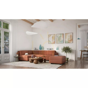 GRACIA Modulares Sofa – Eckmodul – Farbe: Terrakotta von City Sofa 7 GRACIA Modulares Sofa – Eckmodul – Farbe: Terrakotta von City Sofa small 7
