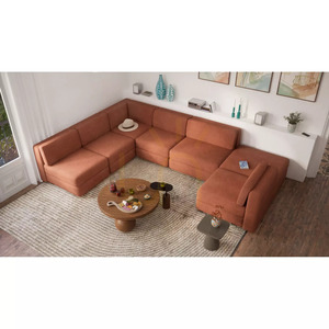GRACIA Modulares Sofa – Eckmodul – Farbe: Terrakotta von City Sofa 8 GRACIA Modulares Sofa – Eckmodul – Farbe: Terrakotta von City Sofa small 8