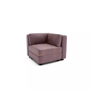 GRACIA Modulares Sofa – Eckmodul – Farbe: Gedämpftes Rosa von City Sofa 2 GRACIA Modulares Sofa – Eckmodul – Farbe: Gedämpftes Rosa von City Sofa small 2
