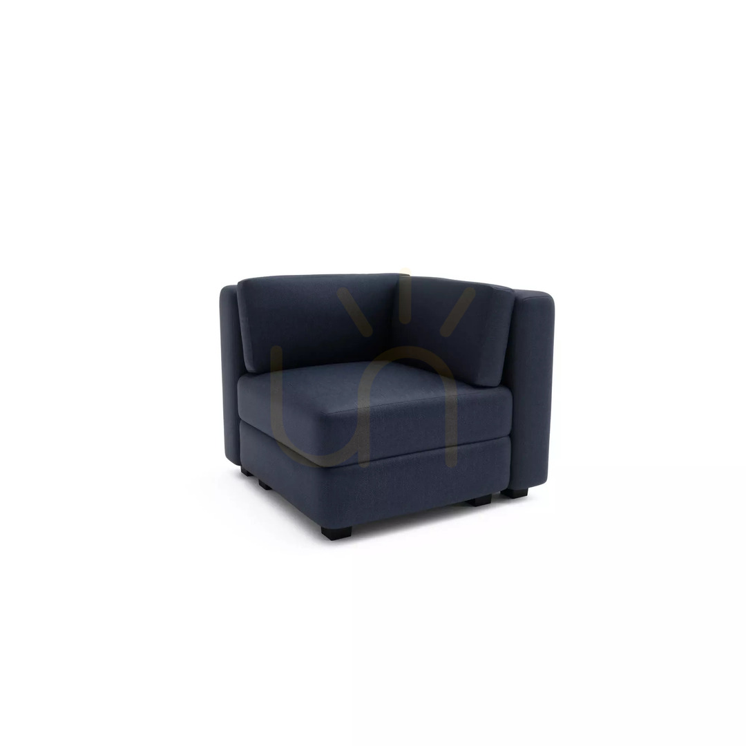 Vorschau GRACIA Modulares Sofa – Eckmodul – City-Sofa in Dunkelblau GRACIA Modulares Sofa – Eckmodul – City-Sofa in Dunkelblau