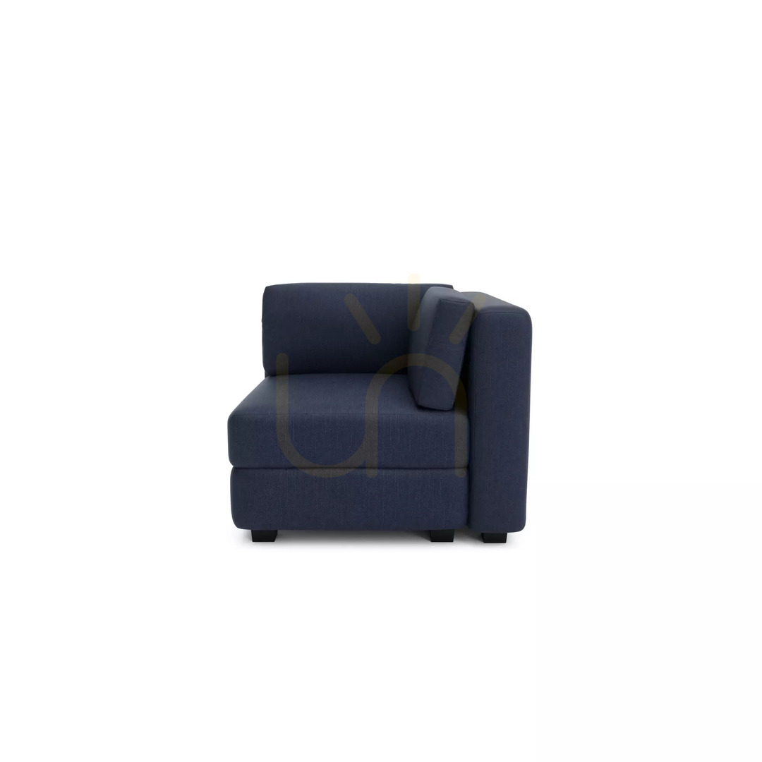 Prüfen GRACIA Modulares Sofa – Eckmodul – City-Sofa in Dunkelblau GRACIA Modulares Sofa – Eckmodul – City-Sofa in Dunkelblau