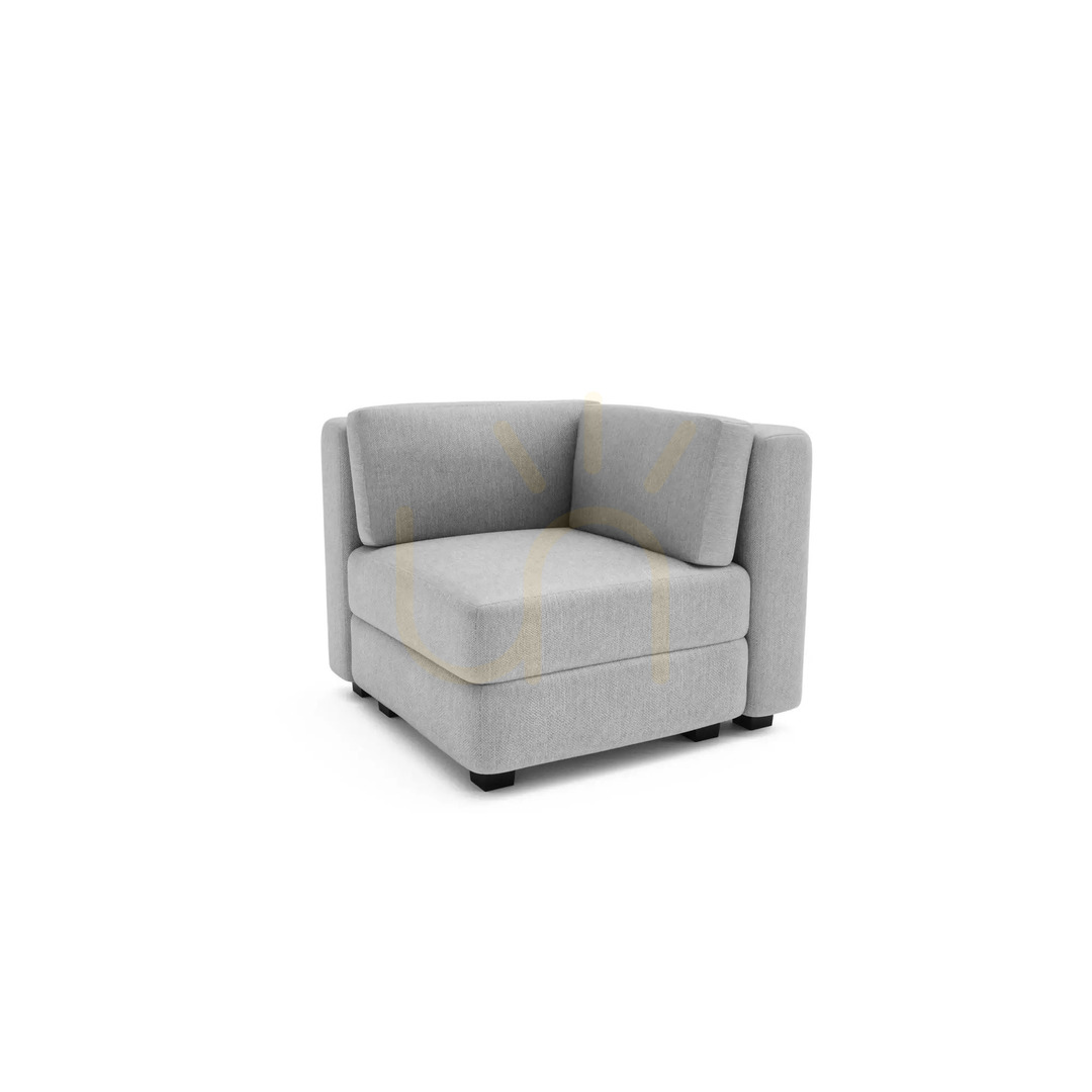 Vorschau GRACIA Modulares Sofa – Eckmodul – City Sofa Grau GRACIA Modulares Sofa – Eckmodul – City Sofa Grau