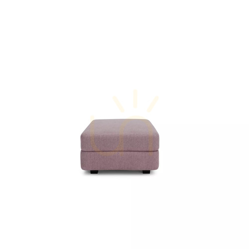 Prüfen GRACIA Modulares Sofa – Ottomane-Modul – Farbe: Gedämpftes Rosa von City Sofa