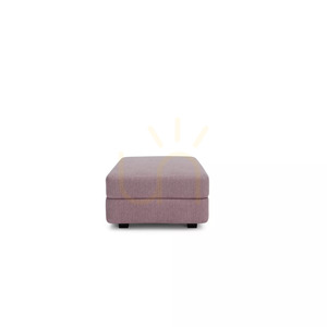 GRACIA Modulares Sofa – Ottomane-Modul – Farbe: Gedämpftes Rosa von City Sofa small 0