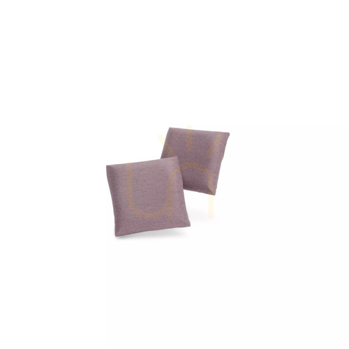 Prüfen GRACIA Kissen, 45 x 45 cm – 2er-Set – Zartes Rosa, City Sofa