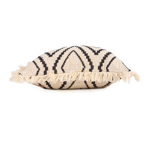 Kissenbezug BAZAR BIZAR Sahara Diamond Baumwolle Beige Naturschwarz 50x50 cm small 9