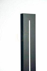 SU-MA Langer LGD-610 LED-Außenwandleuchte schwarz 61 cm IP65 small 1