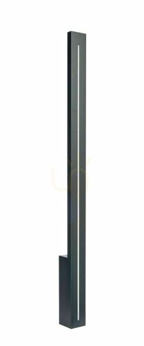 Prüfen SU-MA Langer LGD-810 LED-Fassadenleuchte schwarz 81 cm IP65