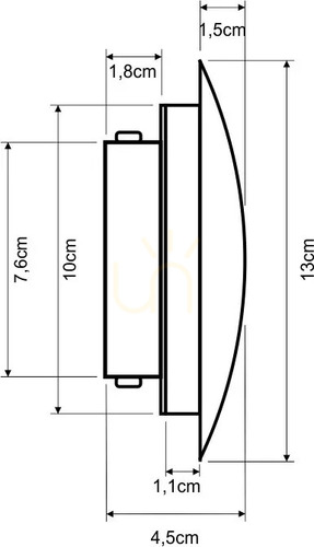 Prüfen Wandleuchte Sigma DROP LED weiß 41563