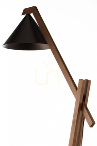 Stehleuchte Sigma DECO schwarz/Dunkelbraun 41632 small 2