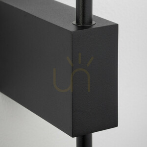 Lixa Black 12 W LED-Wandleuchte small 3
