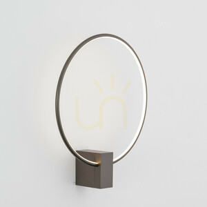 Vexa Brown 6 W LED-Wandleuchte small 6