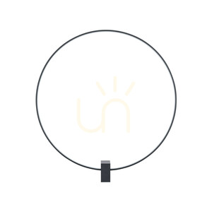 Vexa Black 18 W LED-Wandleuchte small 9