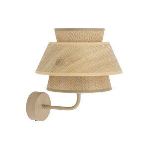 Kalum Wandleuchte aus Holz 1xE27 small 0