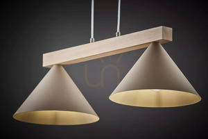 Pendelleuchte Sigma DECO 2 Warmbeige/Hellbraun 41811 small 1