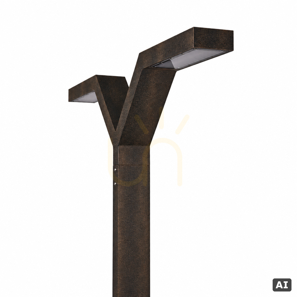 Trysil 1000BC Copper LED Garden Lantern by NORLYS