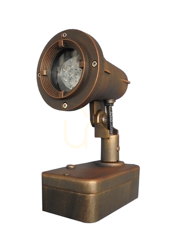 Prüfen Sande 1594BC LED-Außenstrahler in Kupferoptik von NORLYS