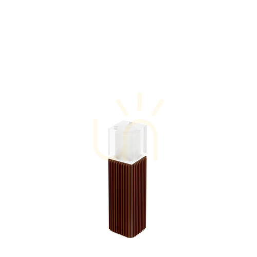 Prüfen Frigga 2148CS rostfarbener E27-Lichtmast „NORLYS“