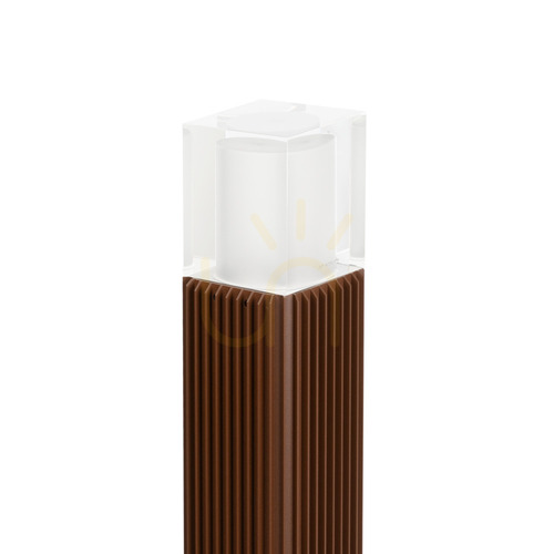 Prüfen LED-Pollerleuchte Norlys Frigga 2153CS rostbraun 85 cm 3000 K DALI2