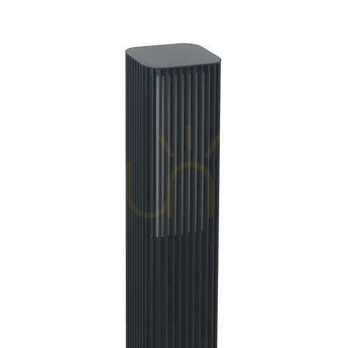 Prüfen Pollerleuchte NORLYS Astrid 2202GR Graphit RAL 7016, LED 10,6 W 4000 K DALI2, 55 cm