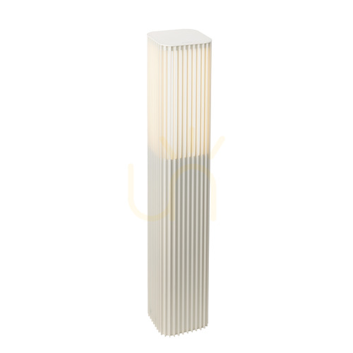 Prüfen Norlys ASTRID 2208WH LED-Pollerleuchte, 85 cm, weiß, IP65