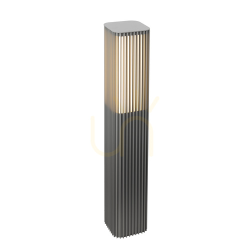 Prüfen Astrid 2214AL – silberne LED-Stehlampe von NORLYS